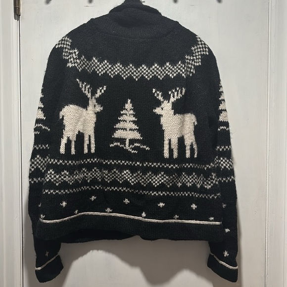 THE GREAT reindeer lodge cardigan sweater - Picture 6 of 9